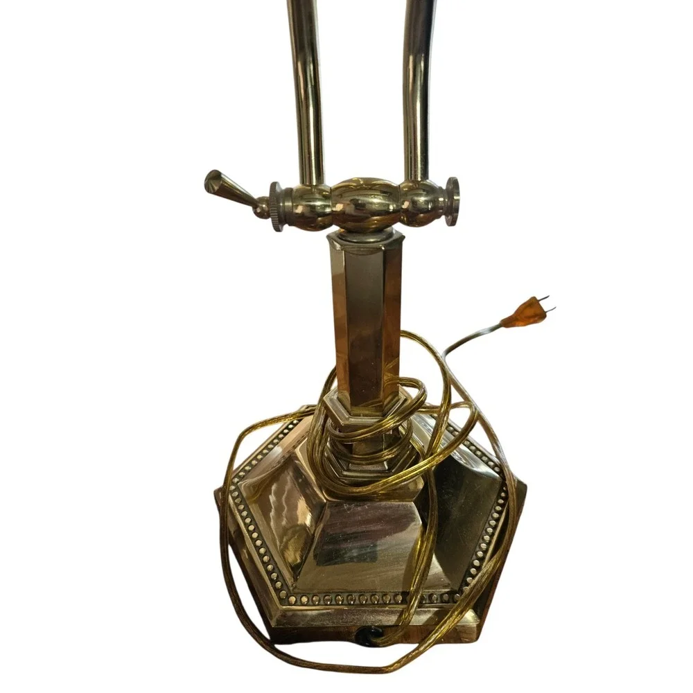 Vintage Brass Bankers‎ Piano Desk Lamp Adjustable UL Certified Mid- Century MCM